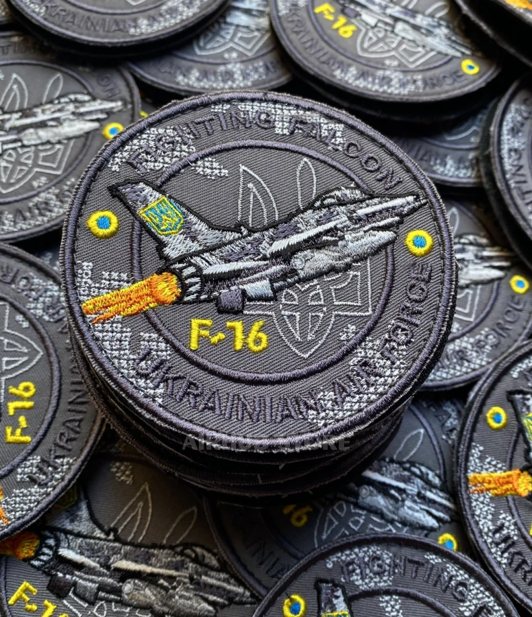 Ukrainian Air Force F-16 Fighting Falcon Patch