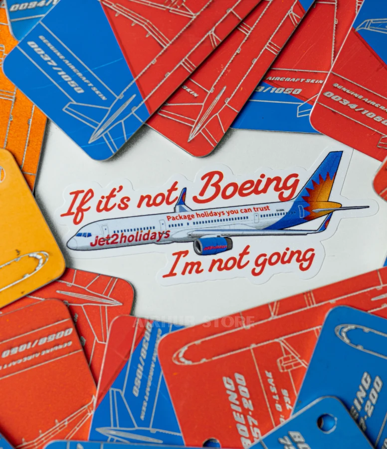 Boeing 757-200 Jet2 G-LSAK Keychain