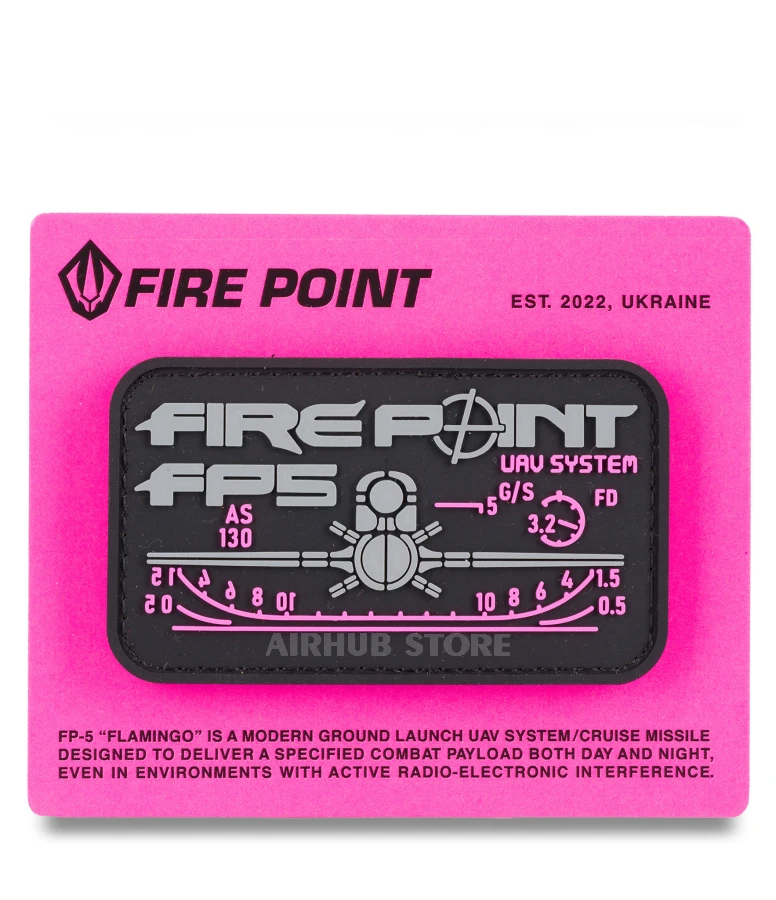 Fire Point FP-5 Flamingo Patch