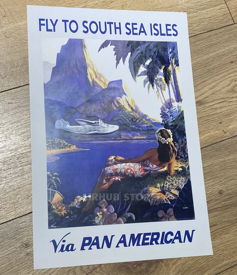 Retro Pan American Poster
