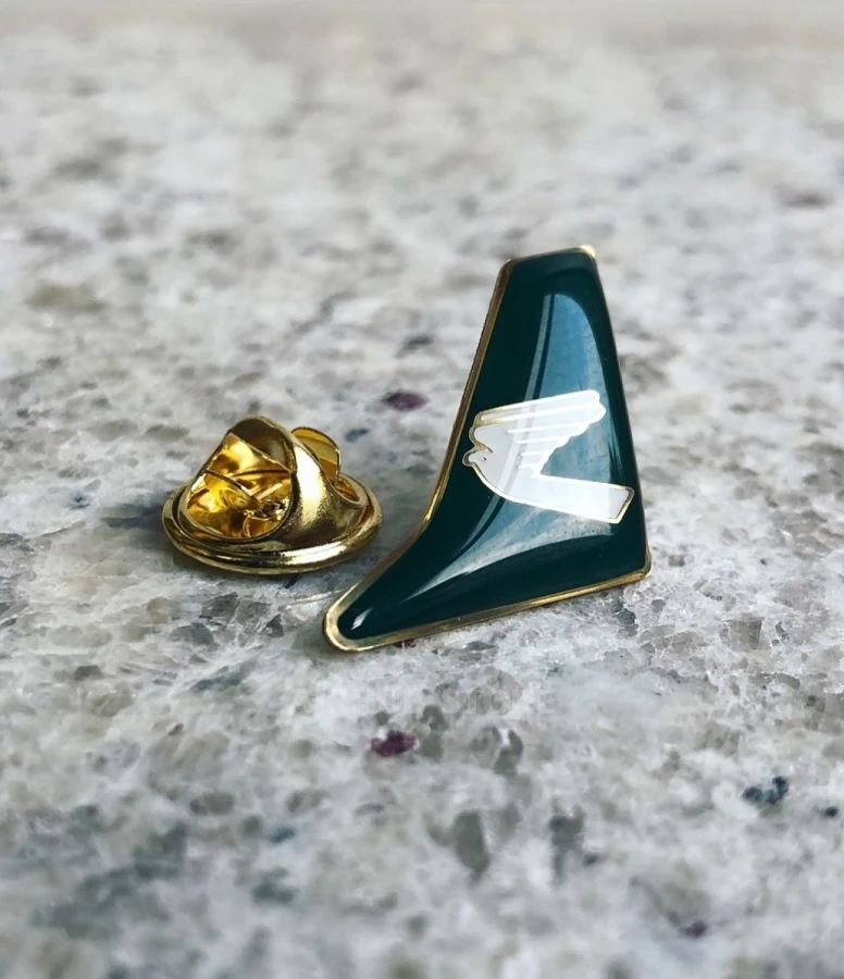 Pin Aircraft Tail Fin Turkmenistan Airlines