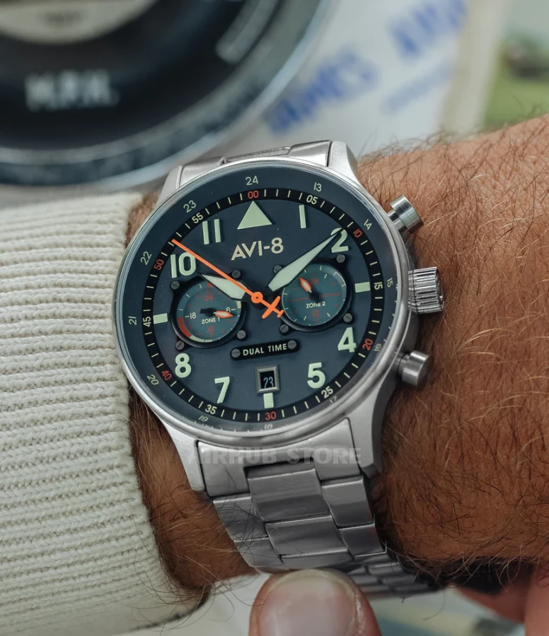 Avi-8 Carey Dual Time GUTERSLOH watch