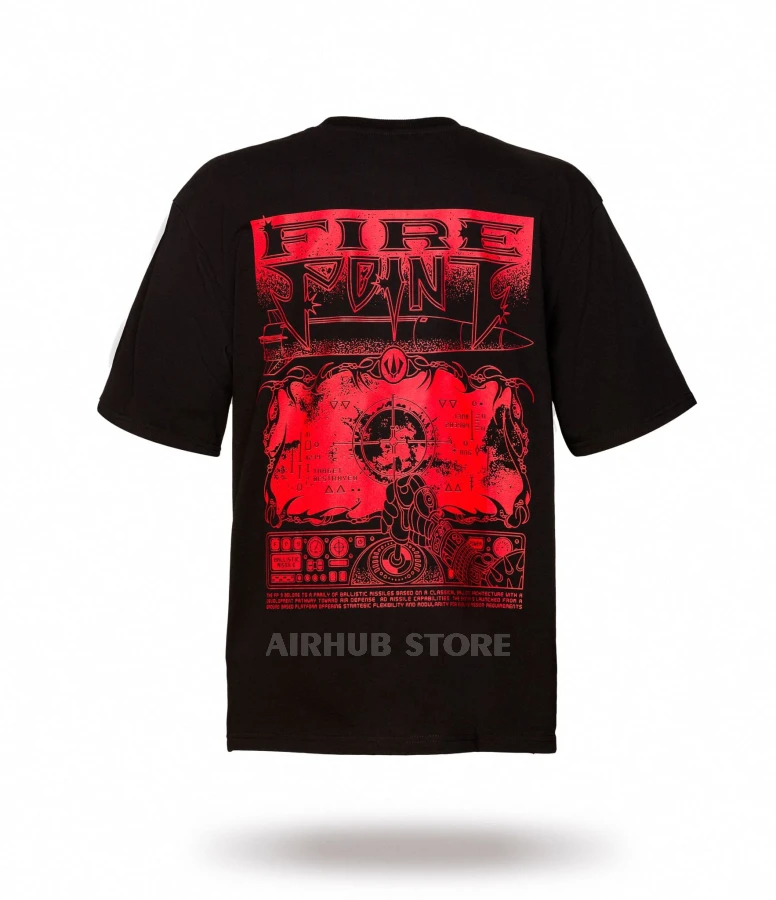 Fire Point T-shirt FP-9 Black