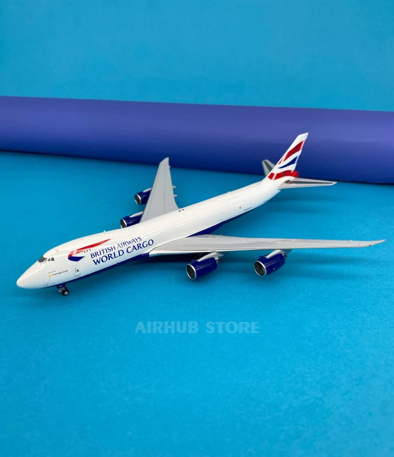 Aircraft Model Boeing B747-8F British Airways World Cargo 1:400