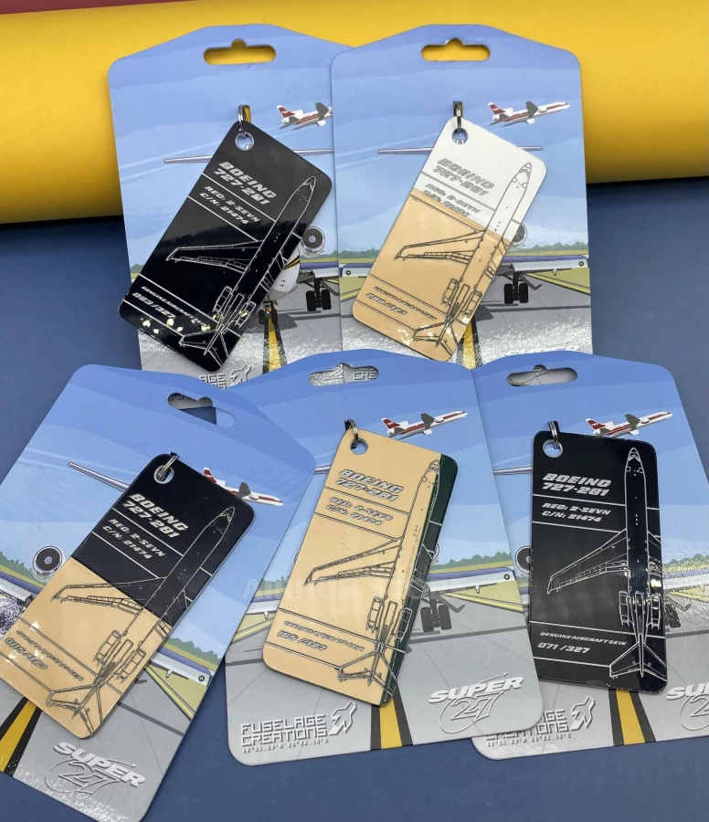 Boeing 727-281 Keychain