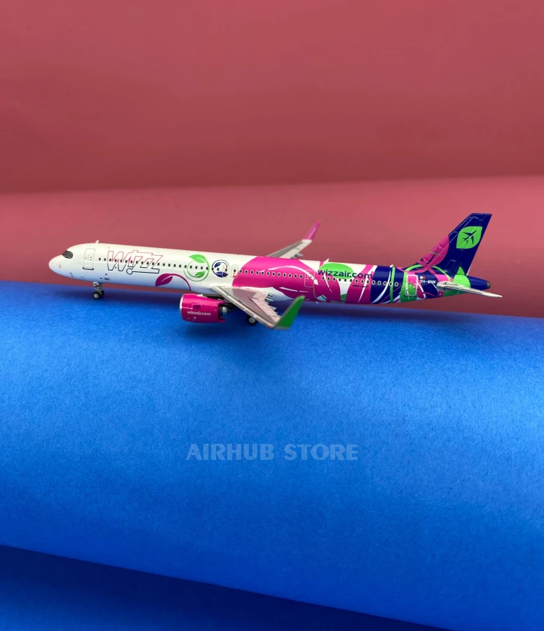 Aircraft Model Airbus A321neo Wizz Air Malta 1:400
