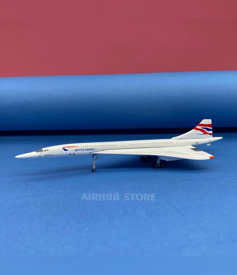 Aircraft Model Concorde British Airways 1:400