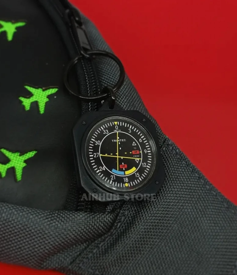 Altimeter instrument style Keychain