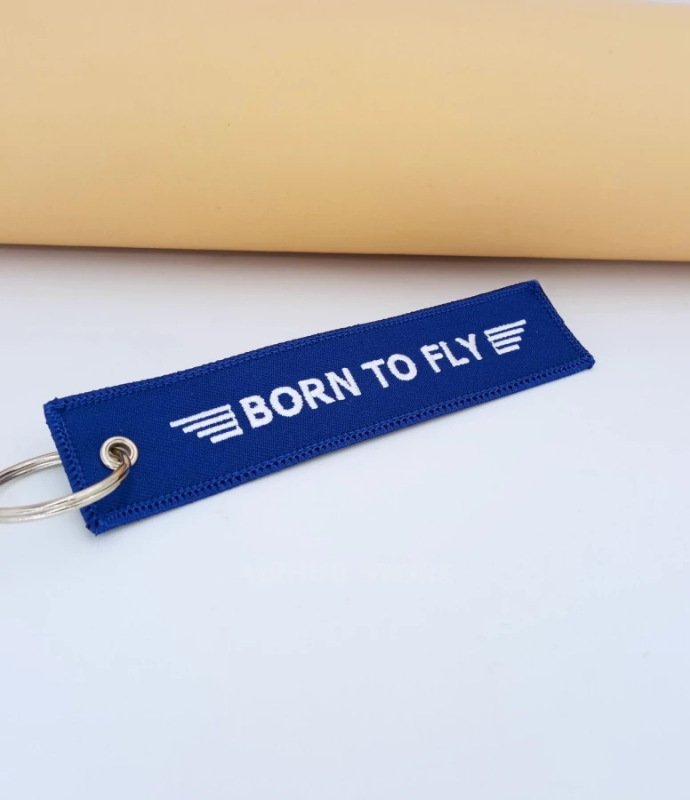 Born To Fly Keychain