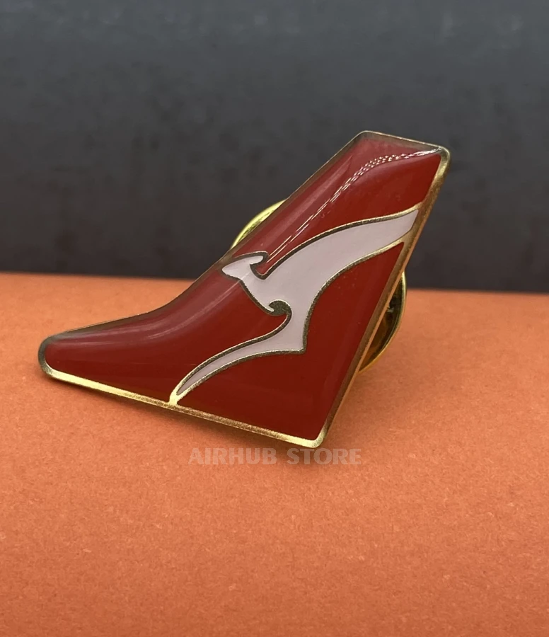 Pin Aircraft Tail Fin Qantas Airways