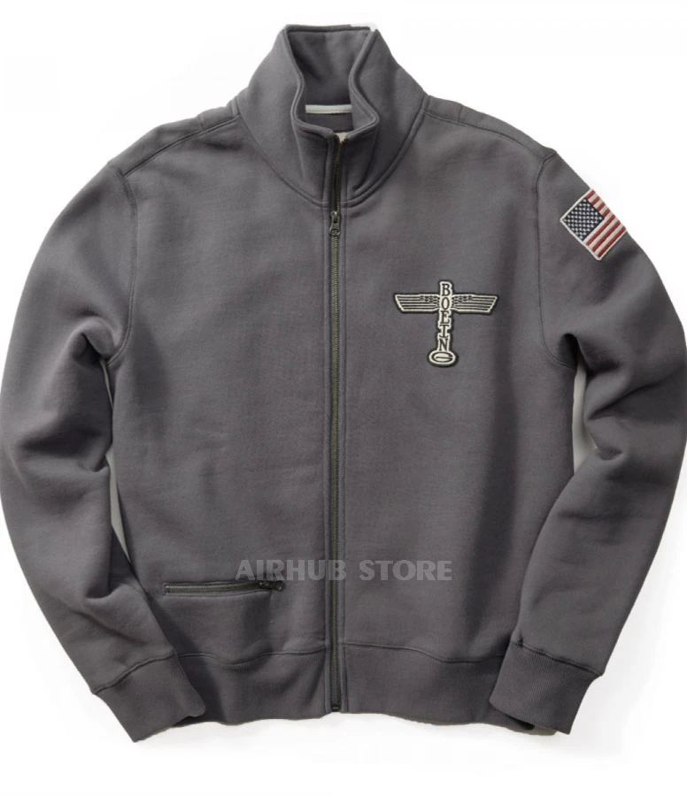 Boeing Zip Vintage Logo sweatshirt by Red Canoe