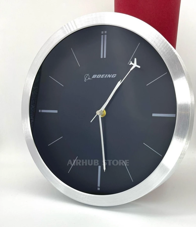 Boeing Rotating Plane Clock