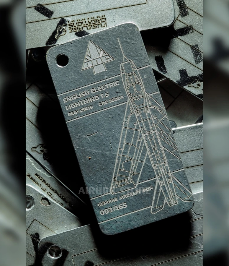 English Electric Lightning T.5 Keychain