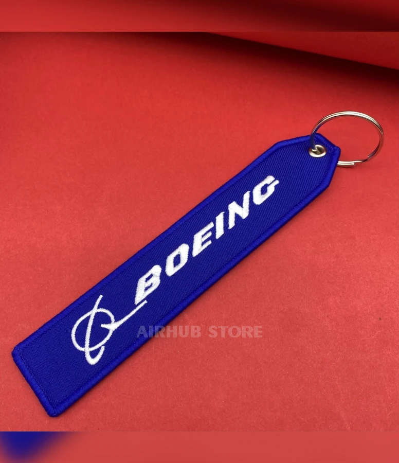 Boeing Classic Keychain