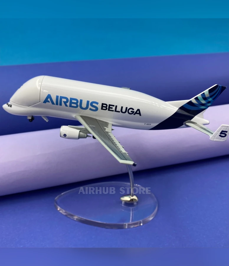 Aircraft Model Airbus A300-600ST Beluga 1:400