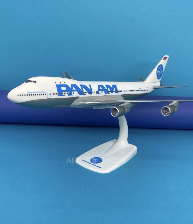 Aircraft Model Boeing 747-100 Pan Am 1:250