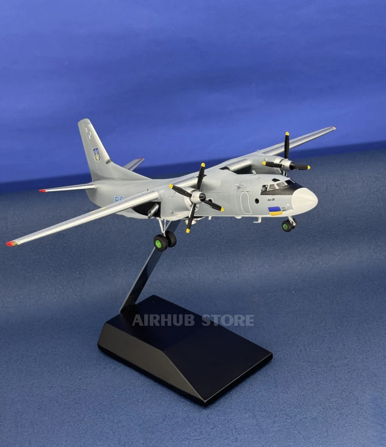 Custom Antonov AN-26 military aircraft 1:100