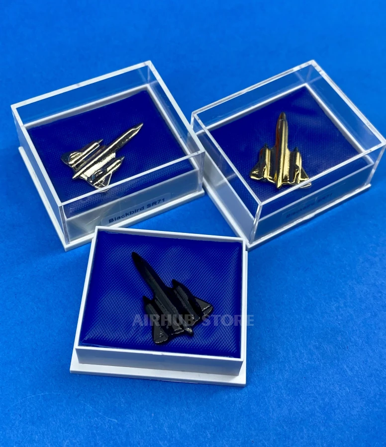 SR-71 Blackbird Pin in box