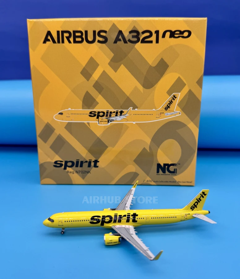 Aircraft Model Airbus A321 neo Spirit 1:400