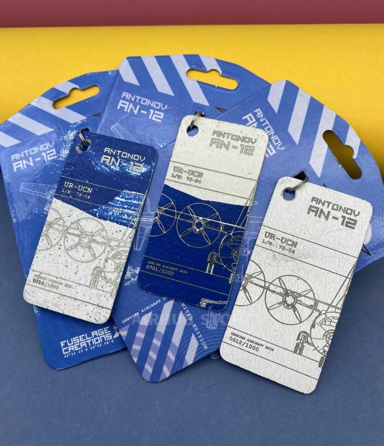 An-12 Antonov Keychain