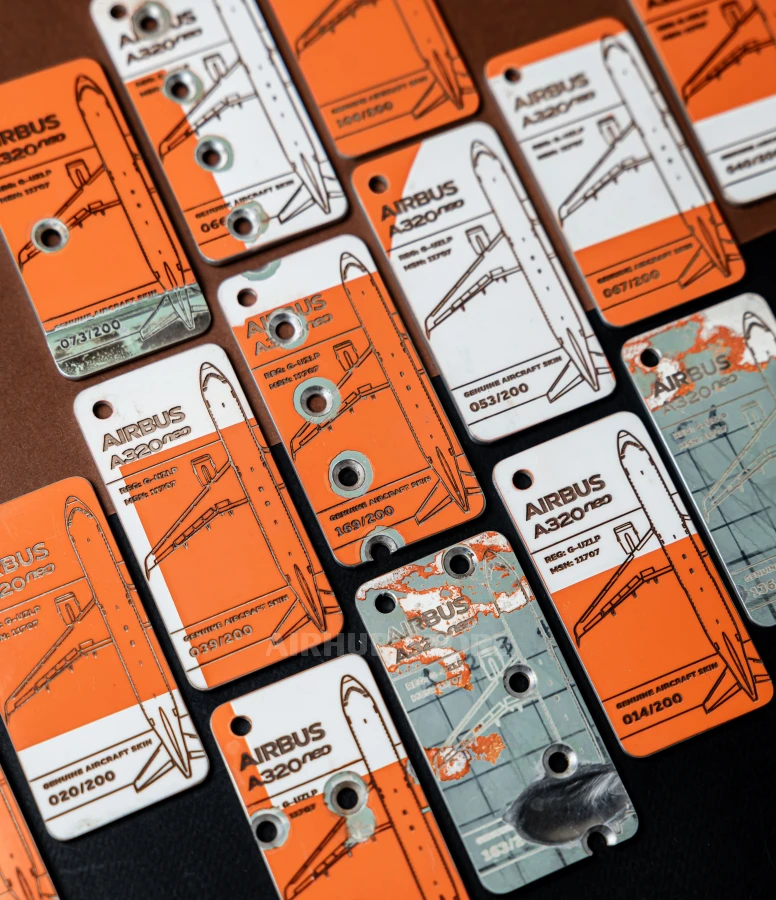 Airbus A320 neo G-UZLP Keychain