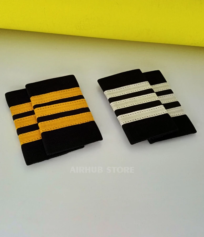 Pilot's shoulder straps 3 stripes