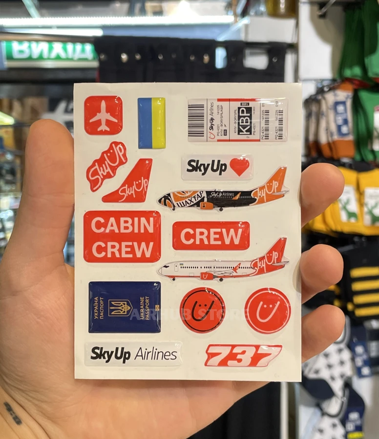 SkyUp Sticker pack