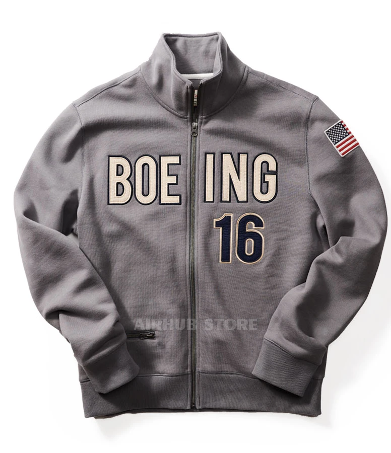 Boeing Zip sweatshirt by Red Canoe