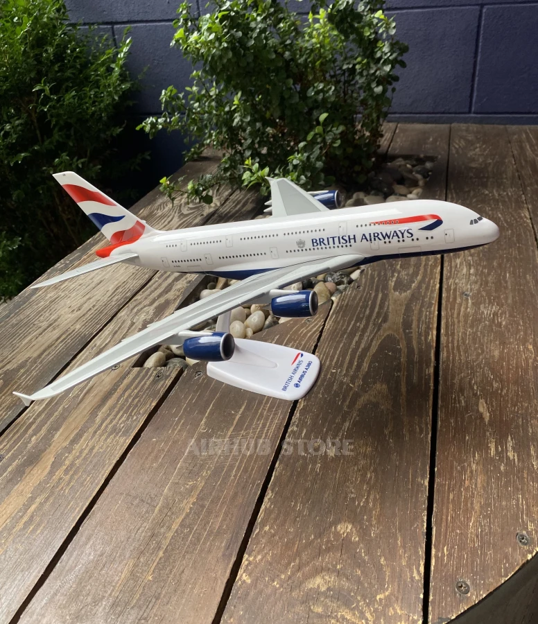 Aircraft Model Airbus A380 British Airways 1:200