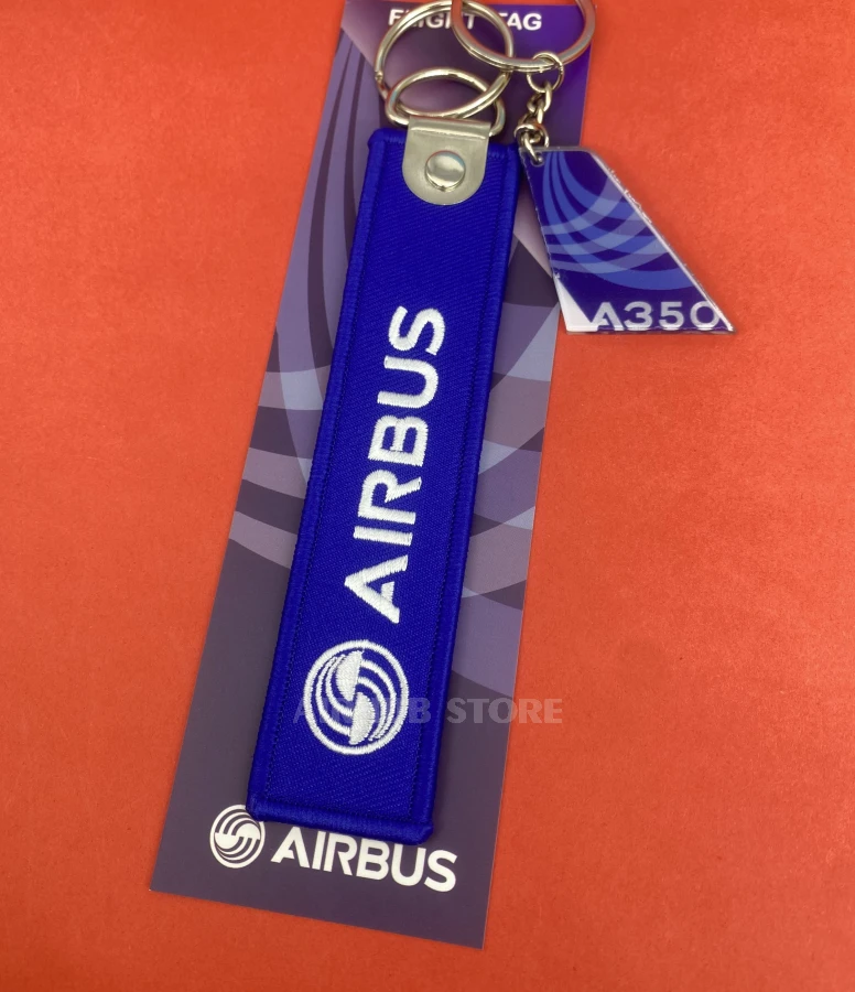 Airbus A350 keychain set