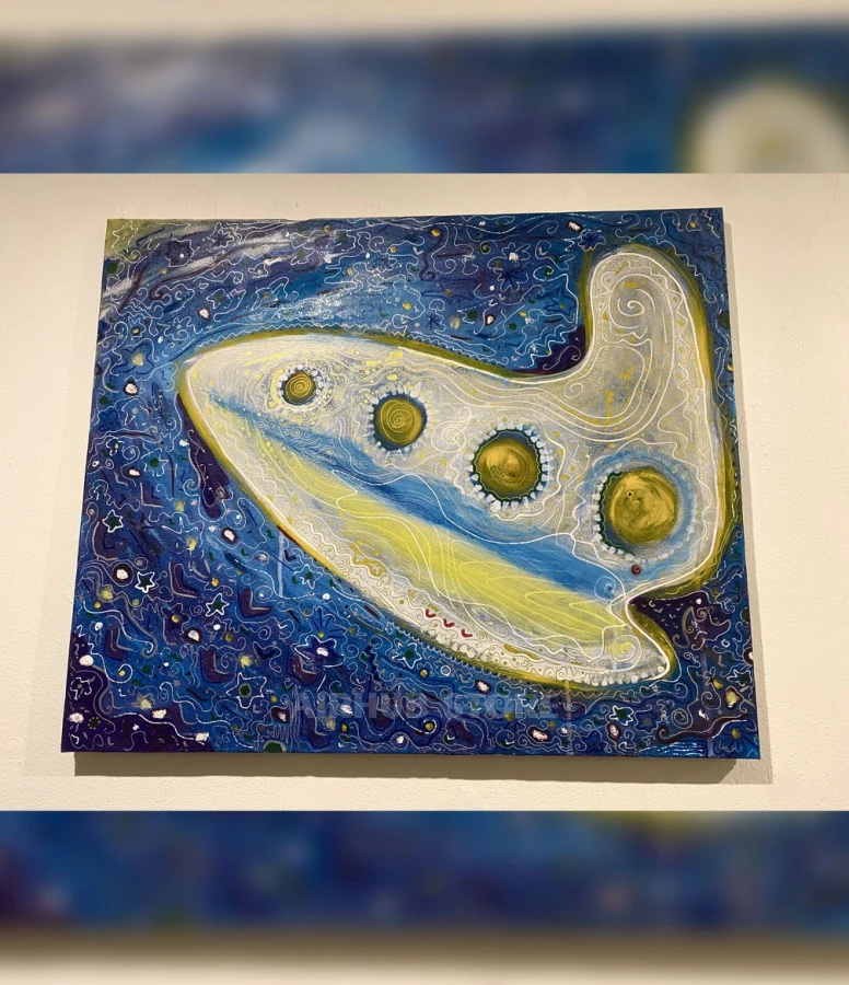 Aviation painting by Avtandil Gurgenidze