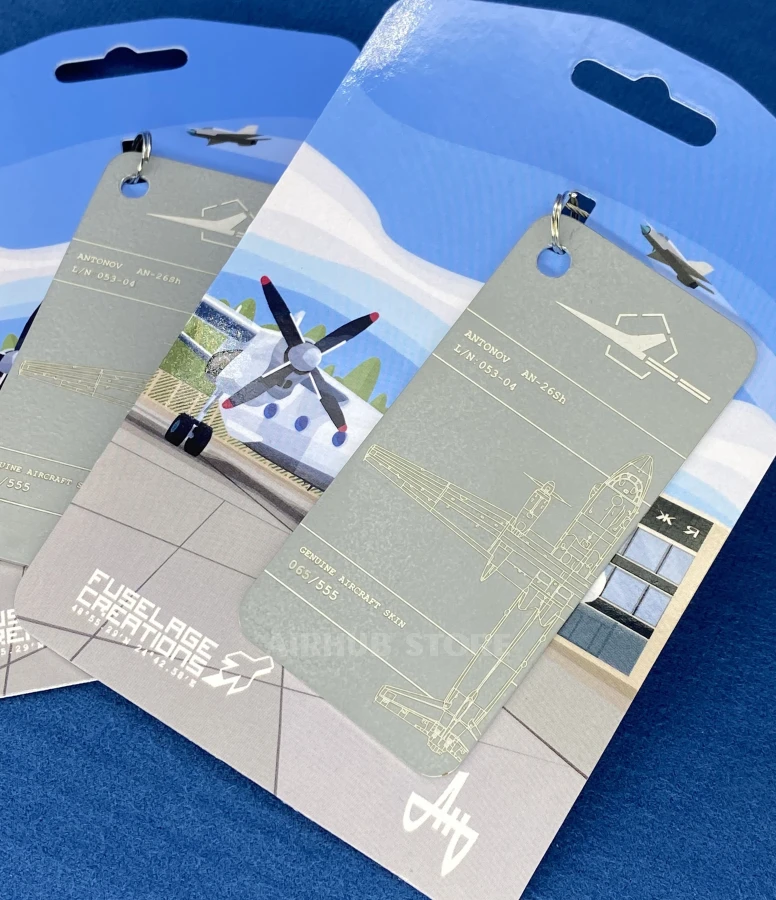 An-26sh Antonov Keychain