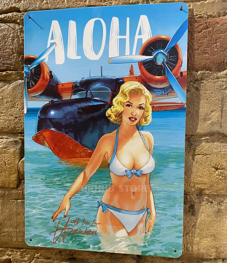 Aloha Metal Poster
