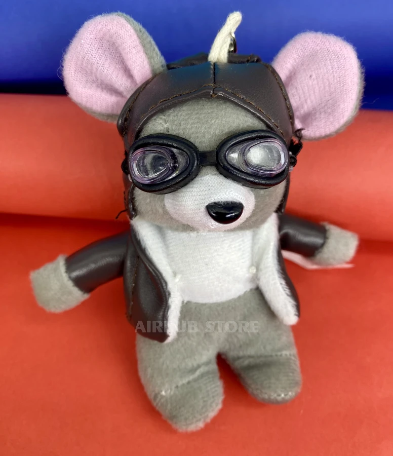 Aviator Mouse Keychain-Toy