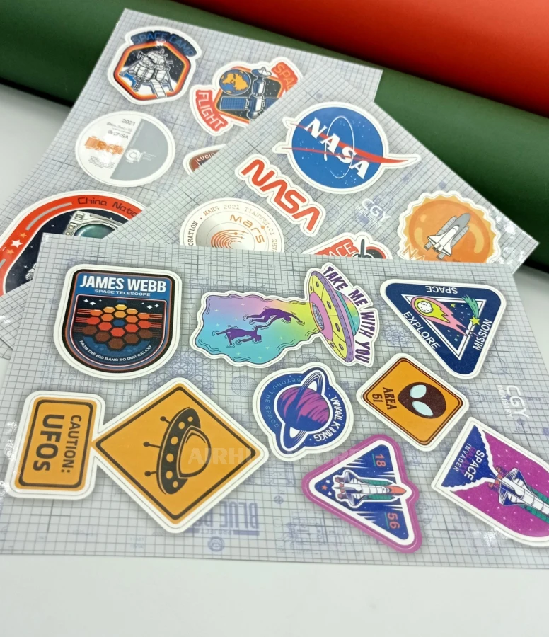 NASA CGY industry Sticker pack