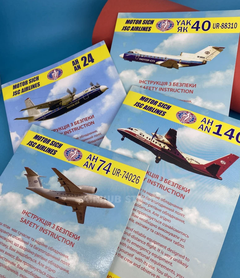 Safety cards Motor Sich