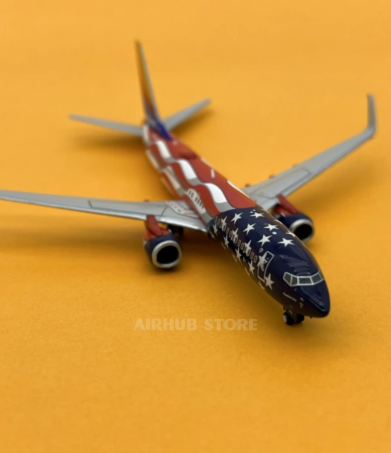 Aircraft Model Boeing B737-800 Southwest Airlines 1:400