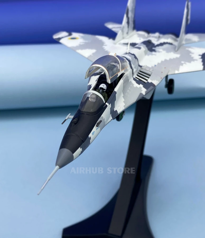 Aircraft Model MiG-29UB Fulcrum B Ukrainian Air Force 1:72