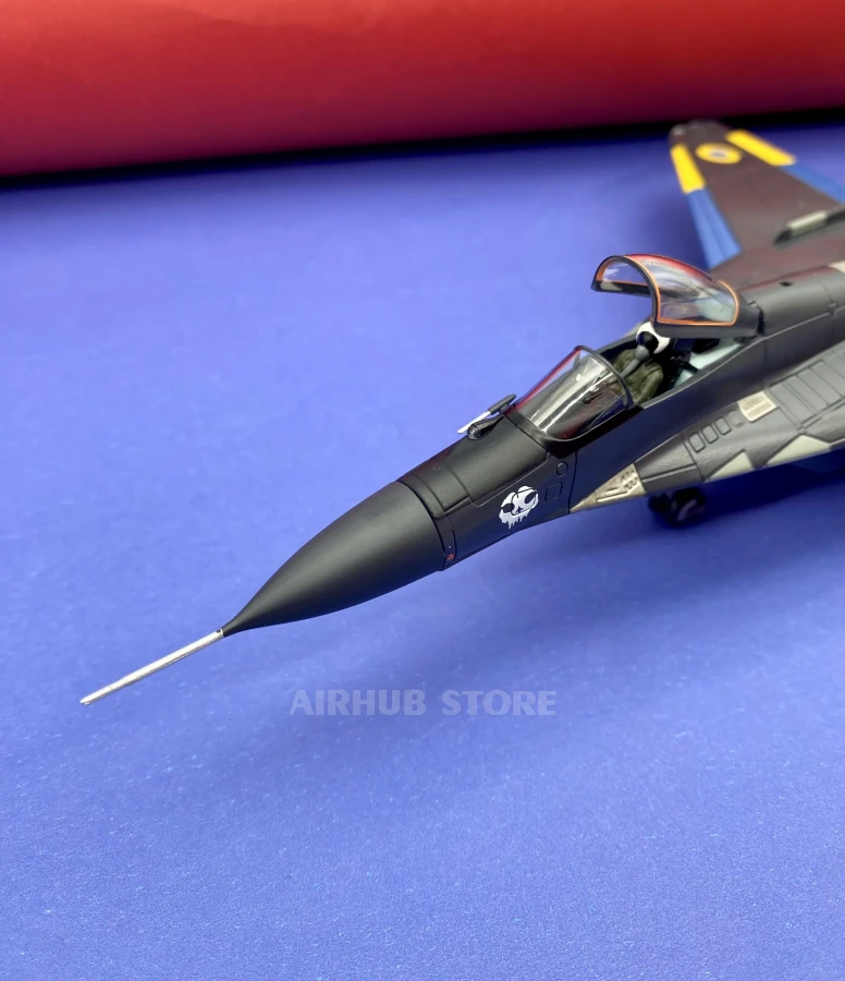 Aircraft Model MiG-29 Fulcrum Ghost of Kyiv Black 1:72