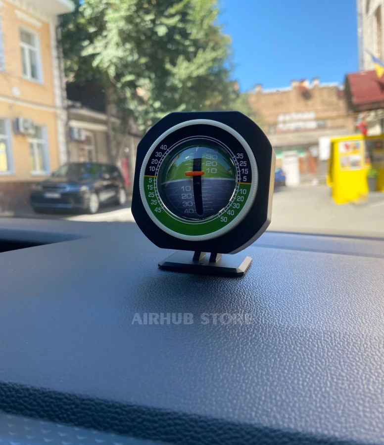 Illuminated Attitude indicator for car