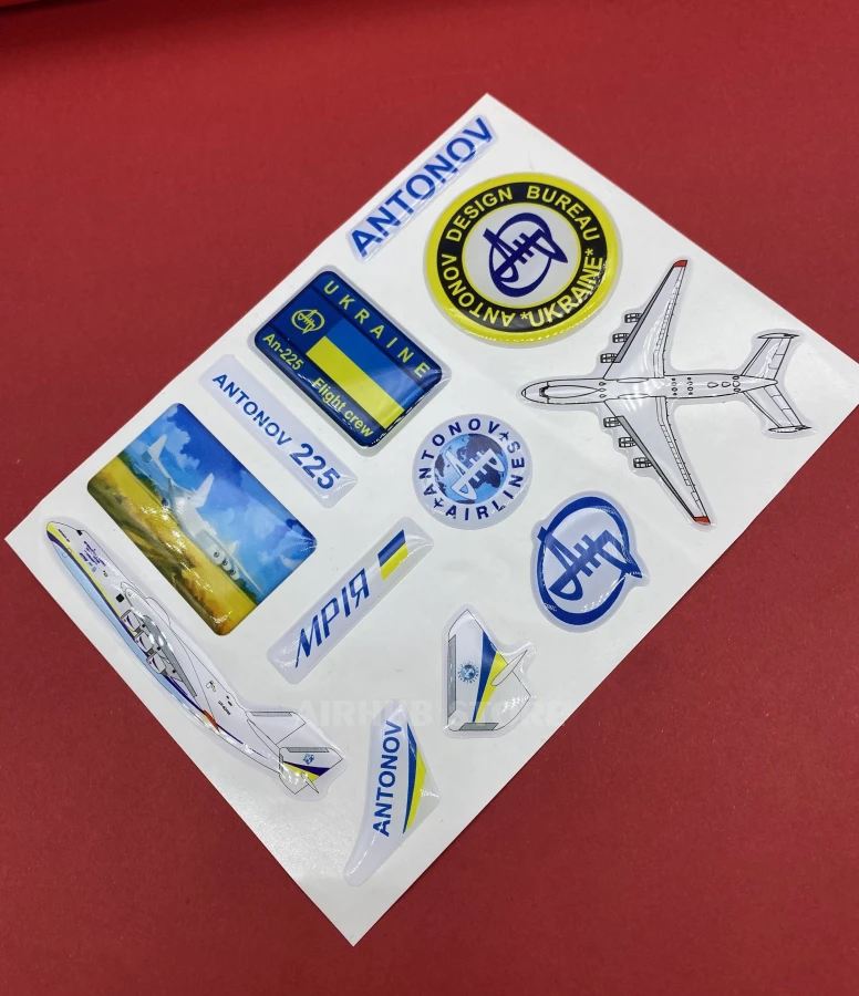 Antonov An-225 Mriya Sticker pack