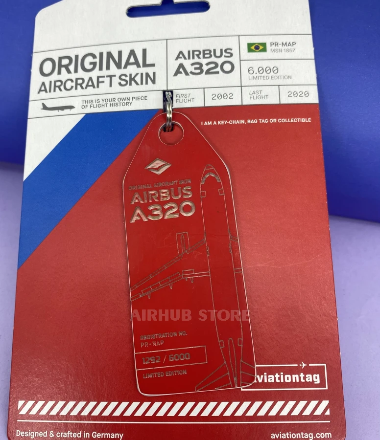 LATAM Airbus A320 Keychain