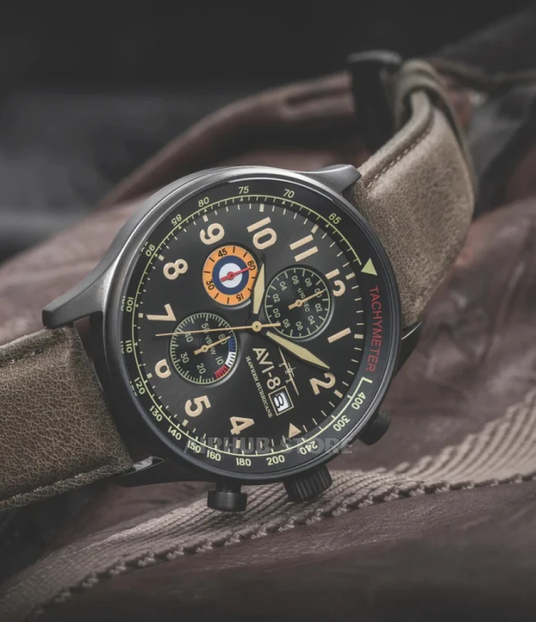 Avi-8 Chronograph MILITARY GREEN watch