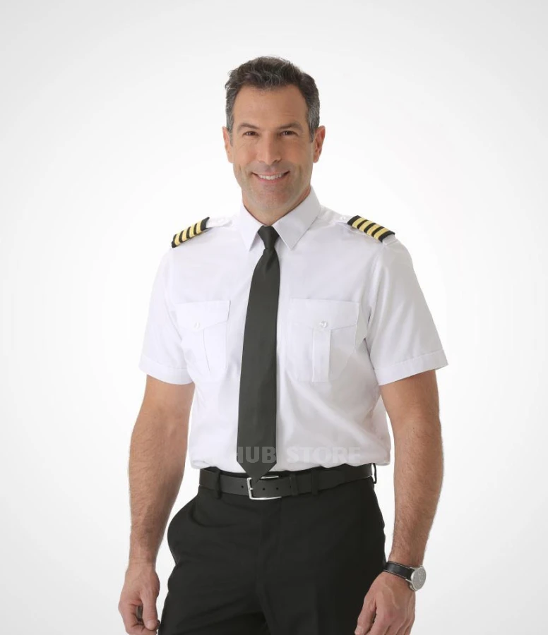 Short sleeves, tapered, TAPE CIRRUS uniform shirt