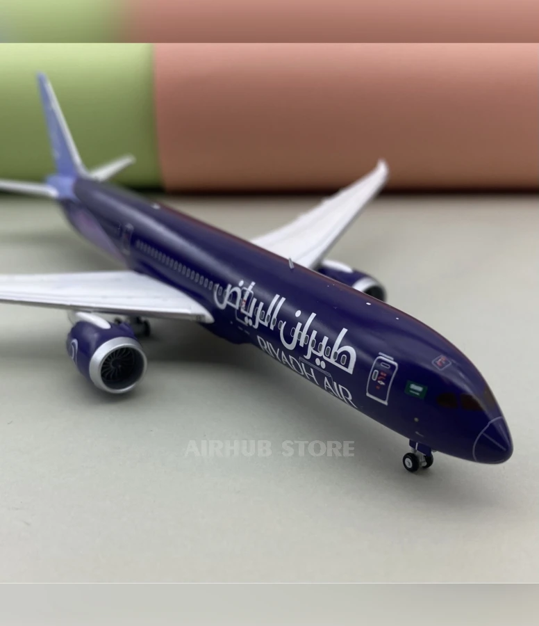Aircraft Model Boeing B787-9 Riyadh Air 1:400
