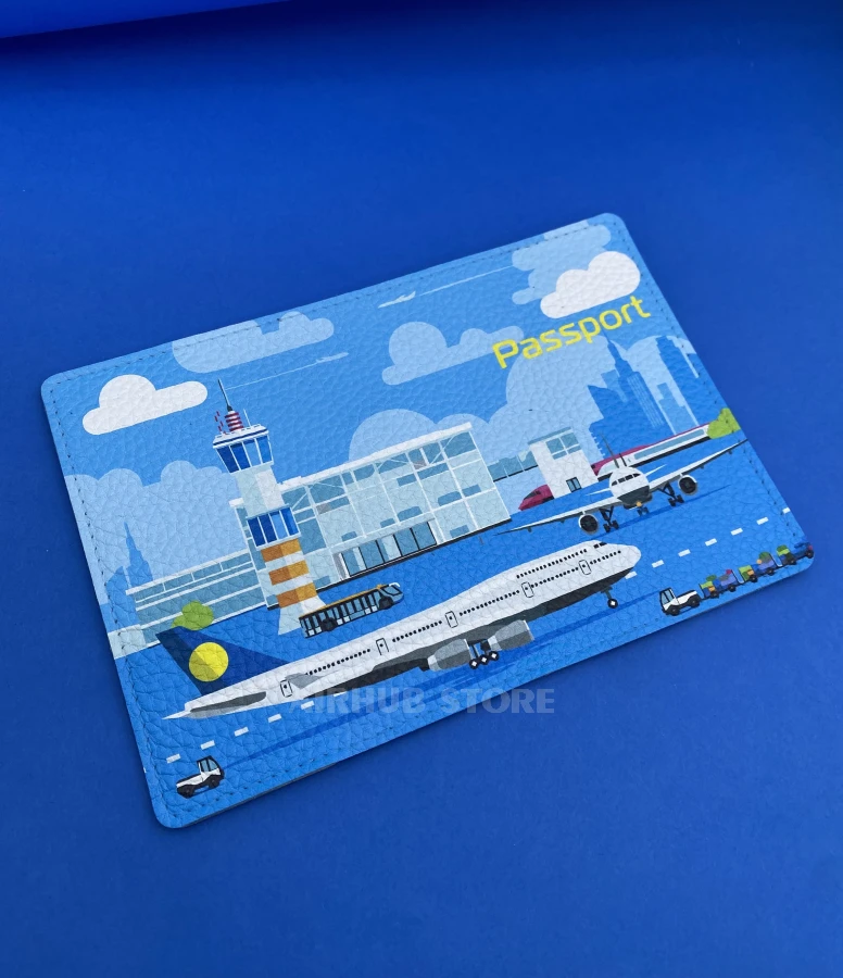 Passport cover airport