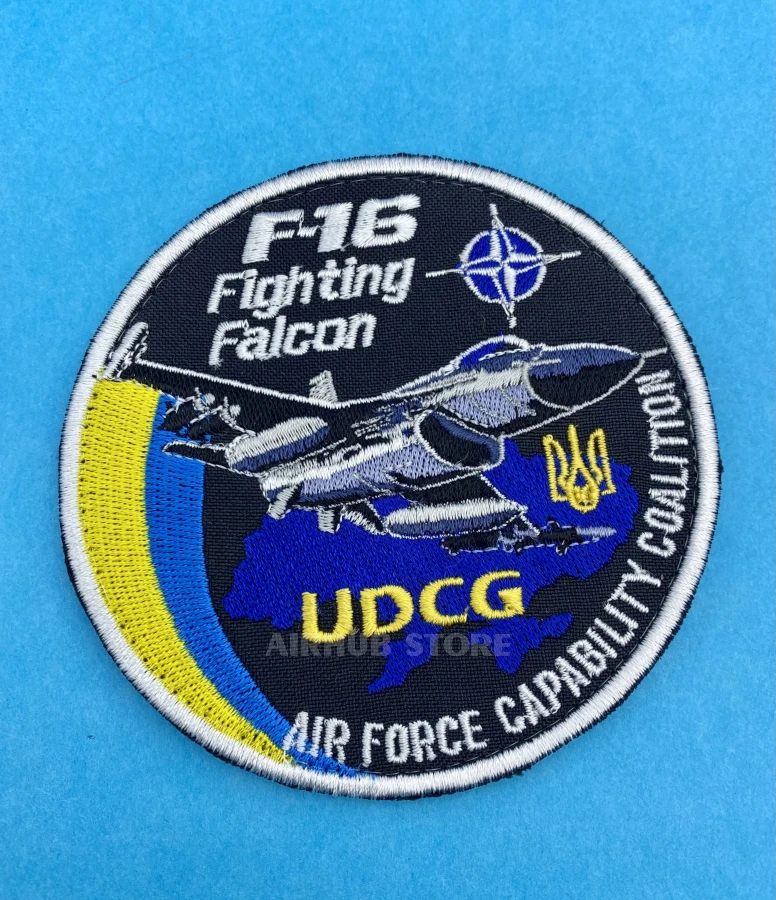 Нашивка UDCG F-16 Украина
