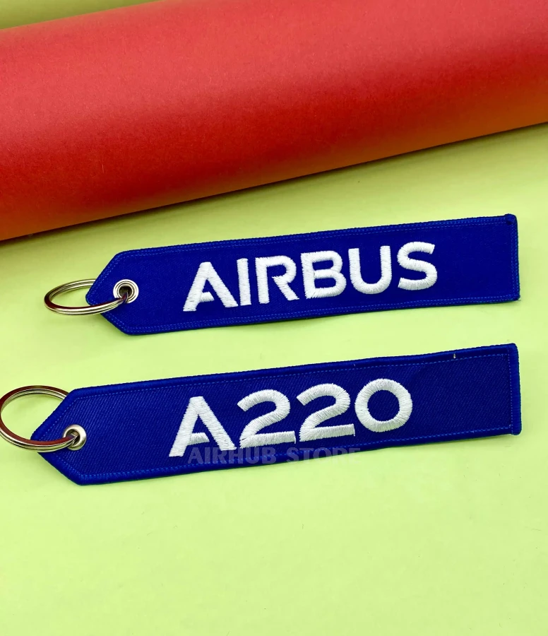 Airbus A220 Keychain
