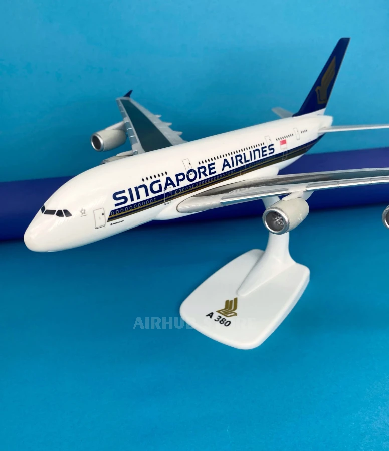 Aircraft Model Airbus A380 Singapore Airlines 1:250