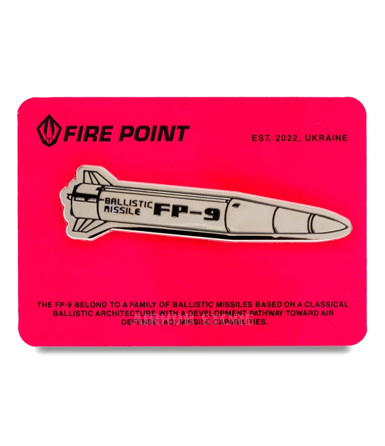 Fire Point FP-9 Pin Silver